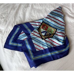 Vintage Talbots Equestrian Silk Scarf